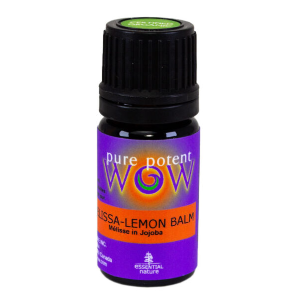 Certified Organic Melissa-Lemon Balm Essential Oil from Pure Potent WOW