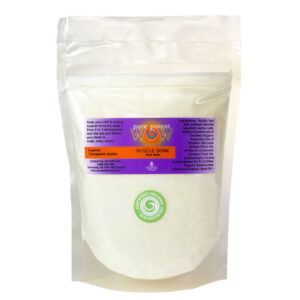 Muscle Soak Bath Salts made with Awesome Organic Ingredients from Pure Potent WOW